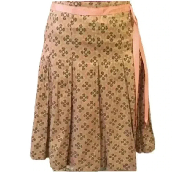 Intuitions medallion Pleated Skirt Size 2 - Picture 8 of 8